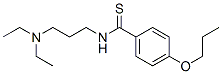 CAS 登录号：18051-53-1， N-[3-(二乙基氨基)丙基]-4-丙氧基硫代苯甲酰胺