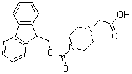 CAS#: 180576-05-0, 4-[(9H-Fluoren-9-Ylmethoxy)Carbonyl]-1-PiperazineAcetic Acid
