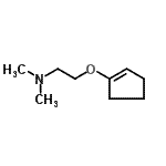 CAS#: 180605-23-6, 2-(1-Cyclopenten-1-Yloxy)-N,N-Dimethylethanamine