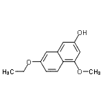 CAS 登录号：180630-89-1， 7-乙氧基-4-甲氧基-2-萘酚