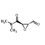 CAS 登录号：180685-59-0， (2R,3R)-3-甲酰基-N,N-二甲基-2-环氧乙烷甲酰胺