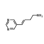 CAS 登录号：180740-71-0， (3E)-4-(5-嘧啶基)-3-丁烯-1-胺
