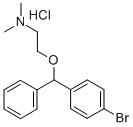 CAS#: 1808-12-4, 2-[(4-Bromophenyl)Phenylmethoxy]-N,N-Dimethyl-Ethanamine Hydrochloride (1:1)