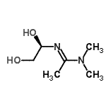 CAS 登录号：180889-28-5， (1E)-N'-[(1R)-1,2-二羟基乙基]-N,N-二甲基乙脒