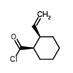 CAS 登录号：180908-12-7， (1R,2R)-2-乙烯基环己烷羰基氯化物
