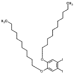 CAS#: 181144-60-5, 1,2-Bis(Dodecyloxy)-4,5-Diiodobenzene