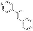 CAS#: 18150-12-4, 4-(1-Methyl-2-Phenylvinyl)Pyridine