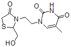 CAS 登录号：181507-38-0， 1-[2-[2-(羟基甲基)-4-氧代-1,3-噻唑烷-3-基]乙基]-5-甲基嘧啶-2,4-二酮