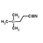 CAS 登录号：18151-32-1， 3-(三甲基硅烷基)丙腈