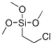 CAS 登录号：18157-21-6， (2-氯乙基)三甲氧基硅烷