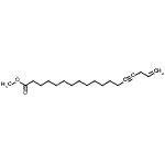 CAS 登录号：18202-19-2， 甲基17-十八碳烯-14-酸酯