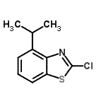 CAS#: 182344-55-4, 2-Chloro-4-Isopropyl-1,3-Benzothiazole