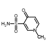 CAS#: 182556-18-9, 1-Methyl-4-Oxo-1,4-Dihydro-3-Pyridinesulfonamide
