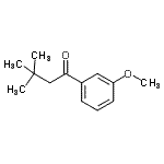 CAS#: 182631-11-4, 1-(3-Methoxyphenyl)-3,3-Dimethyl-1-Butanone