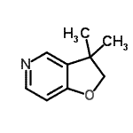 CAS#: 182819-53-0, 3,3-Dimethyl-2H-Furo[3,2-c]Pyridine