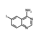 CAS#: 182880-14-4, 6-Iodo-4-Quinazolinamine