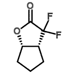 CAS#: 182932-06-5, (3aR,6aS)-3,3-Difluorohexahydro-2H-Cyclopenta[b]Furan-2-One