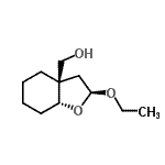 CAS#: 182968-30-5, [(2S,3aR,7aR)-2-Ethoxyhexahydro-1-Benzofuran-3A(4H)-Yl]Methanol