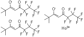 CAS 登录号：18323-97-2， 三[(3Z)-6,6,7,7,8,8,8-七氟-2,2-二甲基-5-氧代-3-辛烯-3-醇]钬
