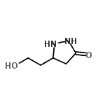 CAS 登录号：183282-56-6， 5-(2-羟基乙基)-3-吡唑烷酮