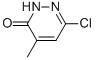 CAS 登录号：1834-27-1， 6-氯-4-甲基-2H-哒嗪-3-酮