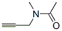 CAS 登录号：18341-31-6， N-甲基-N-(2-丙炔基)乙酰胺