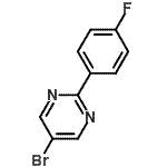 CAS 登录号：183437-94-7， 5-溴-2-(4-氟苯基)嘧啶