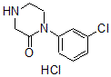 CAS#: 183500-94-9, 1-(3-Chlorophenyl)Piperazin-2-One Hydrochloride