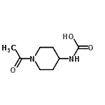 CAS 登录号：183591-01-7， (1-乙酰基-4-哌啶基)氨基甲酸