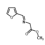 CAS 登录号：183596-33-0， 甲基(E)-N-(2-呋喃基亚甲基)甘氨酸酯