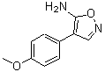 CAS 登录号：183666-47-9， 4-(4-甲氧基苯基)-1,2-恶唑-5-胺