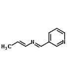 CAS#: 183864-39-3, (E)-N-[(1E)-1-Propen-1-Yl]-1-(3-Pyridinyl)Methanimine