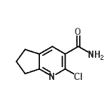 CAS 登录号：183871-87-6， 2-氯-6,7-二氢-5H-环戊二烯并[b]吡啶-3-甲酰胺