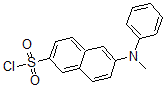 CAS 登录号：18392-55-7， N-甲基-2-苯胺基-6-萘磺酰氯