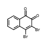 CAS#: 18398-37-3, 3,4-Dibromo-1,2-Naphthalenedione