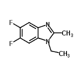 CAS#: 1842-14-4, 1-Ethyl-5,6-Difluoro-2-Methyl-1H-Benzimidazole