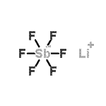 CAS#: 18424-17-4, Lithium Hexafluoroantimonate(1-)