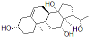 CAS#: 18463-31-5, (20R)-Pregn-5-Ene-3beta,12beta,14beta,20-Tetrol
