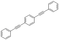 CAS 登录号：1849-27-0， 1,4-二(2-苯基乙炔基)-苯