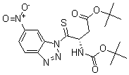 CAS#: 184951-90-4, (betaS)-beta-[[(1,1-Dimethylethoxy)Carbonyl]Amino]-6-Nitro-gamma-Thioxo-1H-Benzotriazole-1-Butanoic Acid 1,1-Dimethylethylester