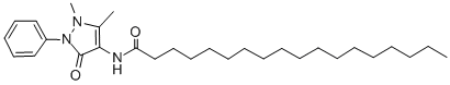 CAS#: 18503-71-4, N-(3-Keto-1,5-dimethyl-2-phenyl-pyrazol-4-yl)stearamide