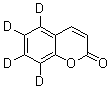 CAS 登录号：185056-83-1， 2H-1-苯并吡喃-2-酮-5,6,7,8-D4