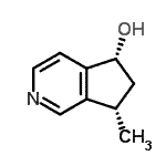 CAS#: 185067-06-5, (5R,7S)-7-Methyl-6,7-Dihydro-5H-Cyclopenta[c]Pyridin-5-Ol
