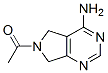 CAS 登录号：1854-45-1， 1-(4-氨基-5,7-二氢-6H-吡咯并[3,4-d]嘧啶-6-基)-乙酮