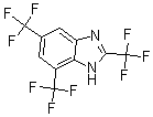 CAS#: 185412-89-9, 2,5,7-Tris(Trifluoromethyl)-1H-Benzimidazole