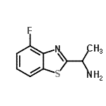 CAS 登录号：185949-47-7， 1-(4-氟-1,3-苯并噻唑-2-基)乙胺