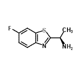 CAS 登录号：185949-48-8， (1R)-1-(6-氟-1,3-苯并噻唑-2-基)乙胺