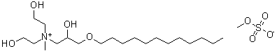 CAS#: 18602-17-0, [3-(Dodecyloxy)-2-Hydroxypropyl]Bis(2-Hydroxyethyl)Methylammonium Methyl Sulphate