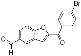CAS#: 186093-87-8, 2-(4-Bromobenzoyl)-1-Benzofuran-5-Carbaldehyde