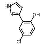 CAS#: 18615-50-4, 4-Chloro-2-(1H-Pyrazol-3-Yl)Phenol